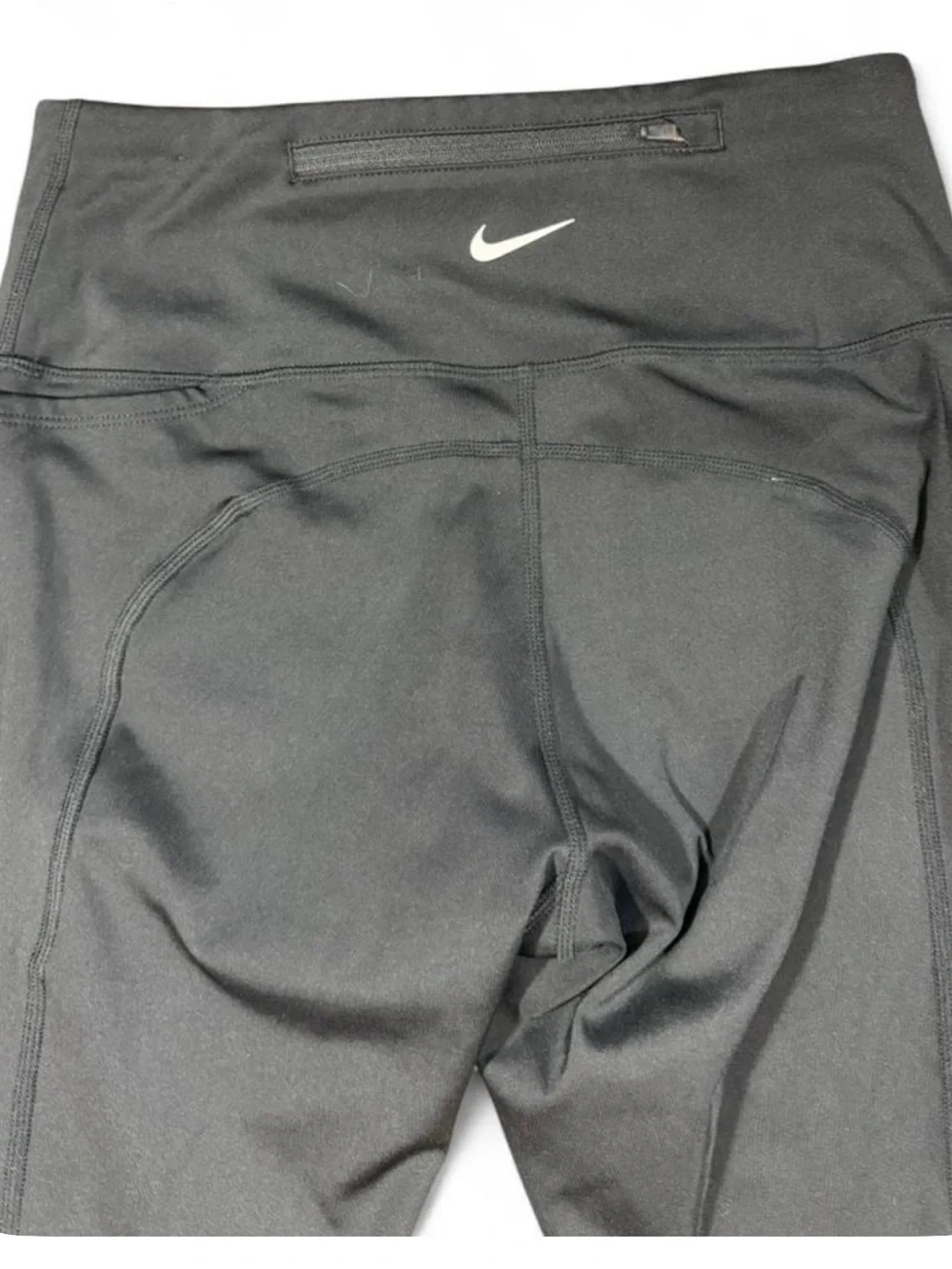 Nike Dri Fit Black High Rise Leggings Small Running Gym Athletic Pants
